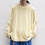 atelier AMBER ”SHIWA DYE LONG T-SHIRTS” aA-24-cs1 color:YELLOW