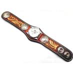 Yahoo! Yahoo!ショッピング(ヤフー ショッピング)ケイシイズ ケーシーズ KC,s 3コンチョ クラフトデラックス カービング 男女兼用 牛革 全4色 kpr528 プレゼント