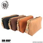 レッドムーン REDMOON ハンドバッグ レザーポーチ クラッチバッグ 男女兼用 本革 牛革 レザー RM-MHP  rm2020  プレゼント ［fd2021］
