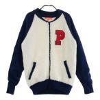 BEAMS GOLF Beams Golf подкладка есть боа Zip жакет оттенок белого L Golf одежда женский 