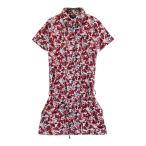 CALLAWAY Callaway короткий рукав One-piece цветочный принт оттенок красного S Golf одежда женский 