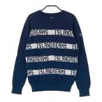 CALLAWAY SELECT Callaway select длинный рукав вязаный свитер окантовка темно-синий серия M Golf одежда женский 