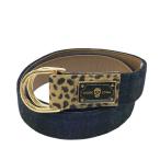 MARK&amp;LONA Mark and rona ремень HARRIS TWEED проверка темно-синий серия Golf одежда 