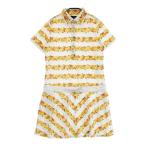 CALLAWAY Callaway короткий рукав One-piece orange окантовка рисунок оттенок белого L Golf одежда женский 