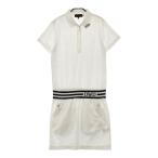 DANCE WITH DRAGON Dance With Dragon 2020 год модели короткий рукав One-piece общий рисунок оттенок белого 2 Golf одежда женский 