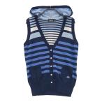 KAPPA GOLF Kappa Golf с капюшоном вязаный лучший окантовка оттенок голубого M Golf одежда женский 