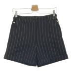 FAIRY POWDERfea Lee пудра шорты полоса рисунок оттенок черного 26 Golf одежда женский 