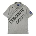 DESCENTE GOLF Descente Golf 2021 год модели рубашка-поло с коротким рукавом серый серия M Golf одежда мужской 