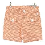 PEARLY GATES Pearly Gates шорты серебристый жевательная резинка в клетку orange серия 0 Golf одежда женский 