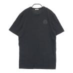 ショッピングMONCLER MONCLER モンクレール G10918C7E210 半袖Tシャツ  ブラック系 XS メンズ