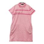 PEARLY GATES Pearly Gates 2023 год модели короткий рукав Polo One-piece Logo вышивка розовый серия 1 Golf одежда женский 