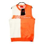 [ новый товар ]NEW BALANCE GOLF New balance Golf 2023 год вязаный лучший флуоресценция orange серия 1 Golf одежда женский 