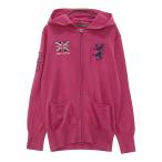 ADMIRAL Admiral вязаный Zip Parker розовый серия M Golf одежда женский 