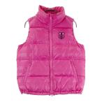 PEARLY GATES Pearly Gates полный Zip жилет окантовка рисунок розовый серия 1 Golf одежда женский 