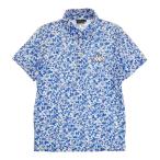 ショッピングkappa KAPPA GOLF カッパゴルフ  半袖ポロシャツ 花柄 ホワイト系 M ゴルフウェア メンズ