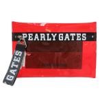 [ новый товар ]PEARLY GATES Pearly Gates клатч PVC материалы оттенок красного Golf одежда 