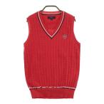 CALLAWAY Callaway V шея вязаный лучший кабель плетеный оттенок красного M Golf одежда женский 