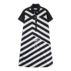 ST ANDREWS цент Andrew s короткий рукав Polo One-piece оттенок черного S Golf одежда женский 