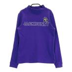 JACK BUNNY ジャックバニー 2022年モデル ×ドラえもん ハイネック 長袖Tシャツ  パープル系 0 ゴルフウェア レディース