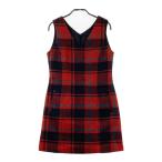 [ новый товар ]rienda suelta rienda s L ta шерсть . безрукавка One-piece в клетку оттенок красного S Golf одежда женский 