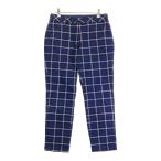 MUNSING WEAR Munsingwear одежда стрейч брюки в клетку оттенок голубого 9 Golf одежда женский 