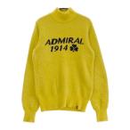 ADMIRAL Admiral с высоким воротником мохнатый вязаный свитер оттенок желтого S Golf одежда женский 