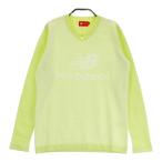 NEW BALANCE New balance 2023 год модели вязаный свитер оттенок зеленого 1 Golf одежда женский 