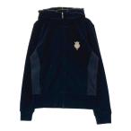 BEAMS GOLF Beams Golf капот обратная сторона боа ворсистый Zip Parker Leopard рисунок темно-синий серия S Golf одежда женский 