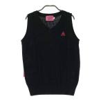 LECOQ GOLF Le Coq Golf вязаный лучший оттенок черного M Golf одежда женский 