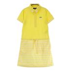CALLAWAY Callaway короткий рукав One-piece общий рисунок оттенок желтого M Golf одежда женский 