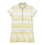 MUNSING WEAR Munsingwear одежда SL1700 короткий рукав Polo One-piece окантовка рисунок оттенок желтого L Golf одежда женский 