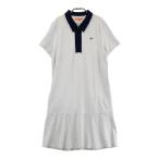 BEAMS GOLF Beams Golf 2024 год модели половина Zip короткий рукав One-piece оттенок белого L Golf одежда женский 