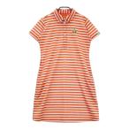 LECOQ GOLF Le Coq Golf короткий рукав Polo One-piece окантовка рисунок orange серия M Golf одежда женский 