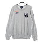 PEARLY GATES Pearly Gates 30 годовщина длинный рукав вязаный свитер серый серия 1 Golf одежда женский 