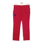 FILA GOLF filler Golf SX5M311 длинные брюки общий рисунок оттенок красного 86 Golf одежда мужской 