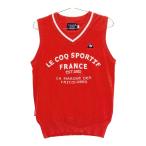 LECOQ GOLF Le Coq Golf V шея вязаный лучший оттенок красного L Golf одежда женский 