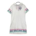 CUARTO UNITEDk Alto united с капюшоном короткий рукав One-piece оттенок белого M Golf одежда женский 