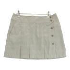 SRIXON Srixon юбка в складку в клетку оттенок бежевого L Golf одежда женский 