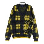 CALLAWAY Callaway 2023 год модели вязаный свитер в клетку оттенок черного M Golf одежда женский 