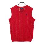 PEARLY GATES Pearly Gates 2022 год модели вязаный лучший кабель плетеный оттенок красного 6 Golf одежда мужской 