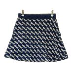 JACK BUNNY Jack ba колено 2024 год модели внутренний есть flair юбка общий рисунок GOLF темно-синий серия 0 Golf одежда женский 