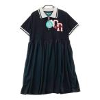 CUARTO UNITEDk Alto united половина Zip короткий рукав сетка One-piece оттенок черного S Golf одежда женский 