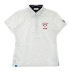ADIDAS GOLF Adidas Golf M73831 рубашка-поло с коротким рукавом общий рисунок оттенок белого L Golf одежда женский 