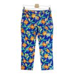 LECOQ GOLF Le Coq Golf укороченные брюки цветочный принт оттенок голубого 6 Golf одежда женский 