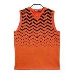 DESCENTE GOLF Descente Golf V шея вязаный лучший общий рисунок orange серия O Golf одежда мужской 