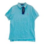 【新品】POLO RALPH LAUREN ポロ ラルフローレン 半袖ポロシャツ ブルー系 L メンズ