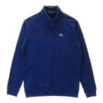 ROSASENrosa-sen половина Zip тренировочный футболка общий рисунок темно-синий серия M Golf одежда мужской 