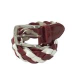 PEARLY GATES Pearly Gates сетка ремень оттенок красного Golf одежда 