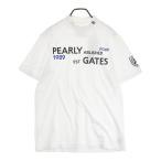 【新品】PEARLY GATES パーリーゲイツ 2022年 ハイネック半袖Tシャツ ホワイト系 7 ゴルフウェア メンズ