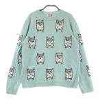 ARCHIVIOaruchibio вязаный свитер общий рисунок оттенок голубого 38 Golf одежда женский 